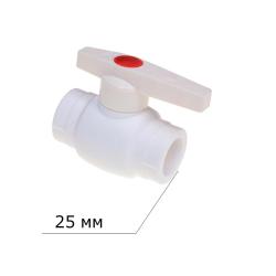Кран шаровой ПП TEBO полипропилен 25 мм