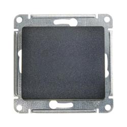 Механизм переключателя SYSTEME ELECTRIC Glossa 1 клавиша антрацит GSL000761