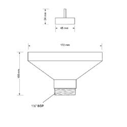 Воронка MCALPINE FUNNEL-B