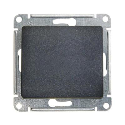 Механизм переключателя SYSTEME ELECTRIC Glossa 1 клавиша антрацит GSL000761