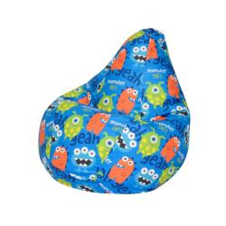 Кресло-мешок DREAMBAG Монстры Голубой 95*135 см