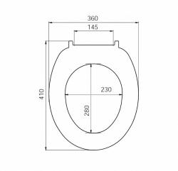 Сиденье для унитаза IDDIS ID 01 061.1