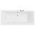 Ванна акриловая EXCELLENT Pryzmat Smart 200*90 см 