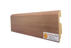 Плинтус ламинированный TECKWOOD Дуб слэб покрытие ПВХ 2150*75*16 мм