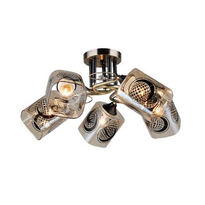 Люстра ЛАЙТ СФЕРА 1715/5 AB+BK Бронза