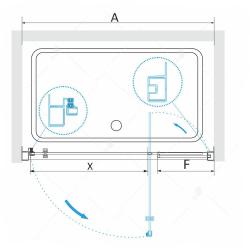 Душевая дверь RGW PA-02 NEW 120 см 