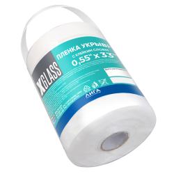 Пленка укрывная X-GLASS с клейкой лентой 0,55*33 м