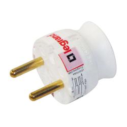 Вилка LEGRAND плоская белый 50183