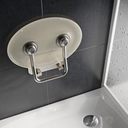 Сиденье для душа RAVAK OVO-P II Clear