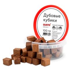 Кубики дубовые GUSTO средней обжарки 100 г