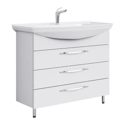 Тумба с раковиной AQWELLA Allegro 85 напольная