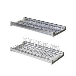 Посудосушитель 566*260 нержавеющая сталь в L=600 мм /цвет- хром SENZA