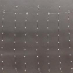 Гирлянда Занавес NEON-NIGHT 8 режимов белый холодный 3*2 м 315-875