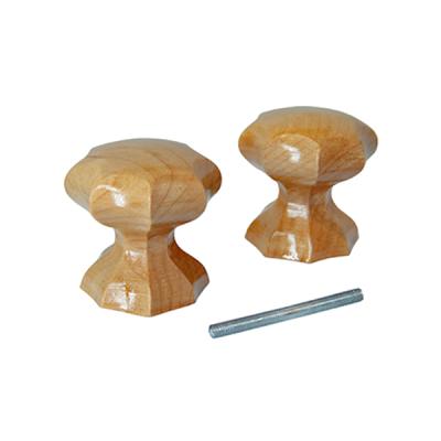 Ручка-кноб Карельская береза