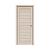 Дверное полотно TRIADOORS 3D Brush L2 лиственница горная кремовая остекленное 2000*600 мм