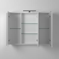 Зеркальный шкаф BRIZ Эстель свет 100,3*80 см