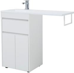 Тумба с раковиной AQUANET Токио 110 L с дверками