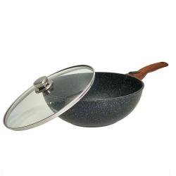 Сковорода Вок 28см стек.кр. /ГАРДАРИКА/