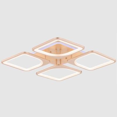 Люстра ЛАЙТ СФЕРА 3011/4B Champagne silver/RGB Серебро