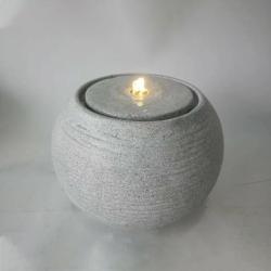 Фонтан GLQ Чаша-шар Серый 35,5*35,5*27,5 см