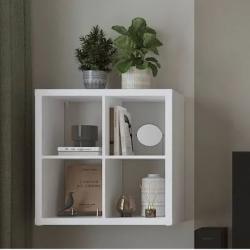 Стеллаж ШВЕДСКИЙ СТАНДАРТ Фора 4 Белый 770*770*380 мм S00043