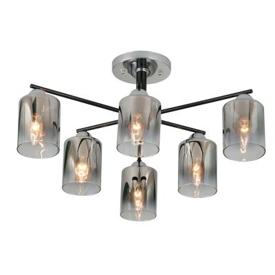 Люстра ЛАЙТ СФЕРА 07274/6 Chrome+black Черный