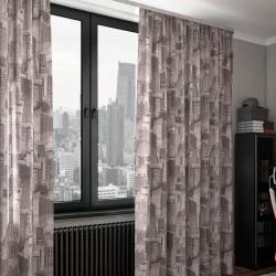 Штора LEGRAND Мегаполис Платина 150*260 см