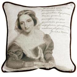 Подушка декоративная BOGACHO Полиэфир Бежевый 40*40 см