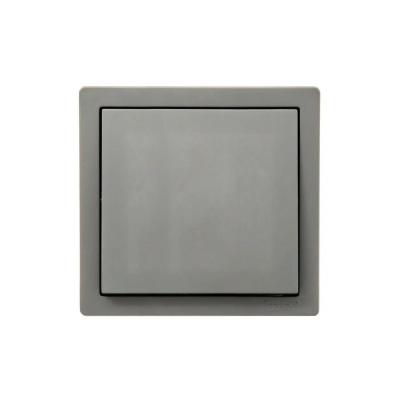 Выключатель LEZARD Leto 1 клавиша платина 752-3500-100