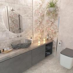 Плитка базовая KERLIFE Livorno Fiori 2 31,5*63 см