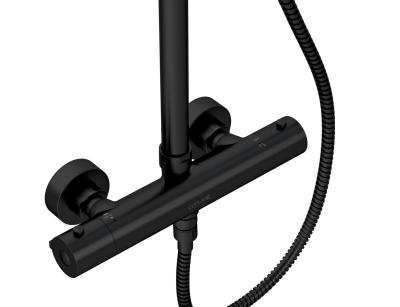Душевая система CERSANIT Brasko Black 64527