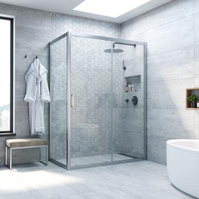 Душевое ограждение VEGAS GLASS ZP+ZPV Novo 110*90 07 01