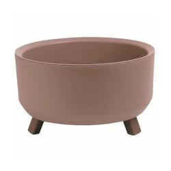 Горшок пластиковый BMC Грация прайм Мокачино 0,7 л