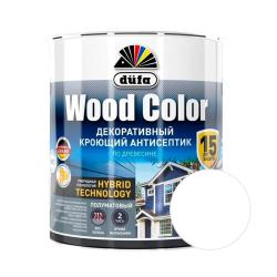 Кроющий антисептик DUFA Wood Color Белый 2,5 л