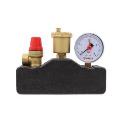 Группа безопасности котла VIEIR с теплоизоляцией 1" ВР