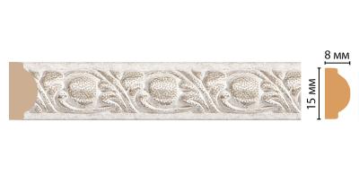Молдинг DECOMASTER Ионика 15*8*2400 мм 130C-19D