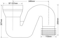 Труба фановая MCALPINE MRWC44