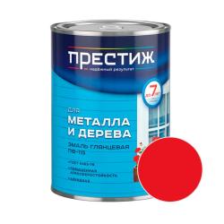 Эмаль ПРЕСТИЖ ПФ-115 Красный 0,9 кг