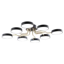 Люстра ЛАЙТ СФЕРА 18055STD/8 AB+BK Черный