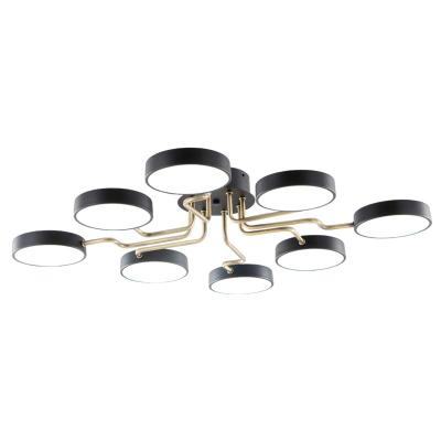 Люстра ЛАЙТ СФЕРА 18055STD/8 AB+BK Черный