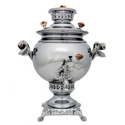 Самовар никель 5 л