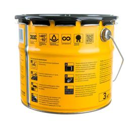 Мастика ТЕХНОНИКОЛЬ AquaMast битумная для фундамента 3 кг