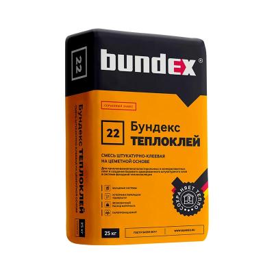 Штукатурно-клеевая смесь BUNDEX Теплоклей 25 кг