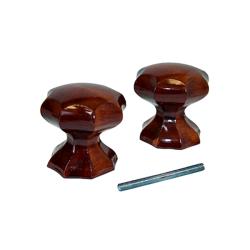 Ручка-кноб Красное дерево