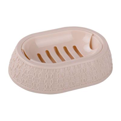 Мыльница АЛЬТЕРНАТИВА Вязаное плетение бежевый