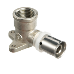 Уголок ALSTREAM комбинированный пресс с креплением 20 мм 1/2" ВР