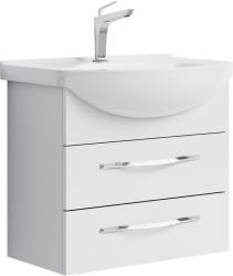 Тумба с раковиной AQWELLA Allegro 50 2 ящика