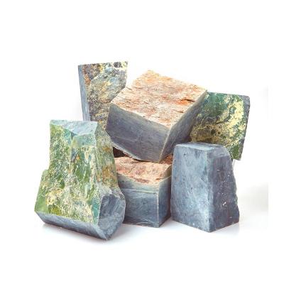 Камень ОГНЕННЫЙ КАМЕНЬ Нефрит колото-пиленая 10 кг