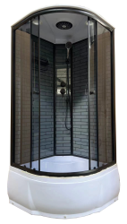 Душевая кабина ДАНА 20Г Графит 90*90 см