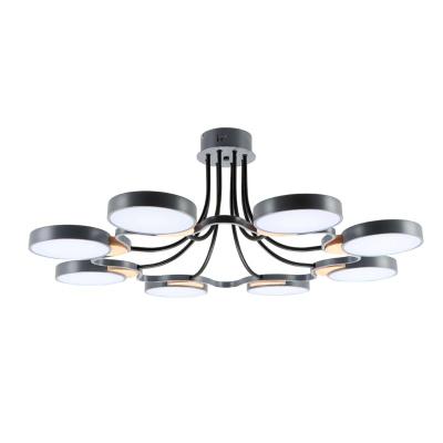 Люстра ЛАЙТ СФЕРА 18049STD/8 GY+BK Серый